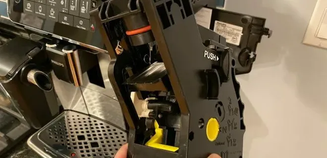Замена заварочного блока в Philips EP 2220